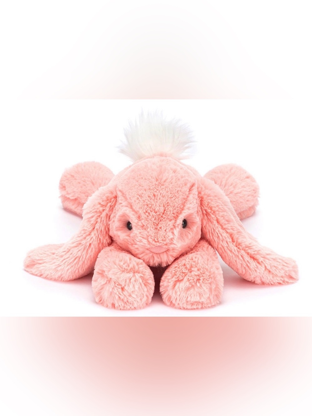 Jellycat Apricot Smudge Bunny Medium Excellent Condition Retired Collectible - Picture 4 of 16